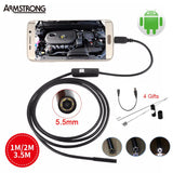 Snake Tube Waterproof Camera For Android - Indigo-Temple