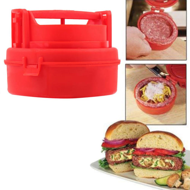 Stuffed Burger Maker - Indigo-Temple