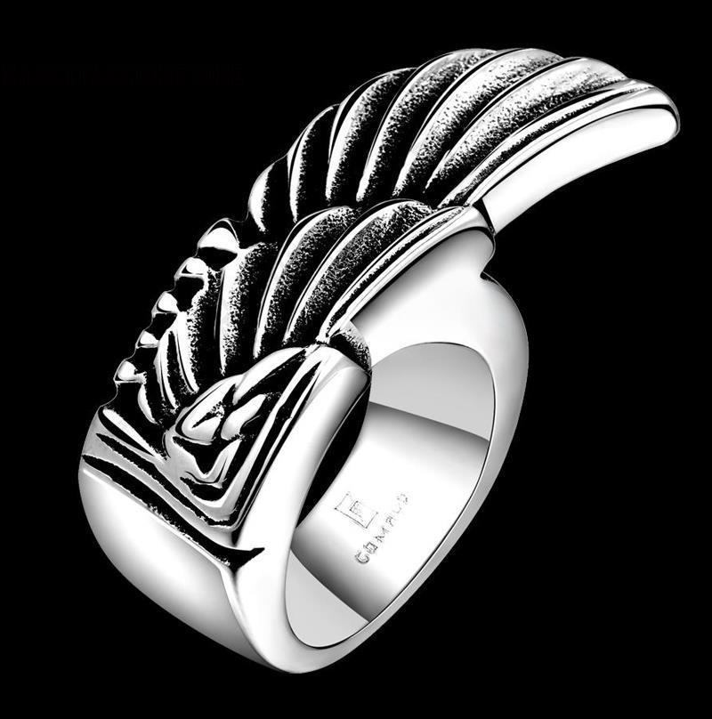 Wing  Ring - Indigo-Temple