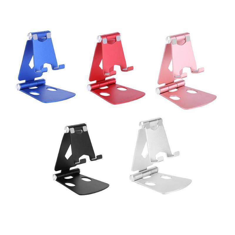 Dual-Hinge Multi-Angle Aluminum Phone/Tablet Stand - Indigo-Temple