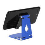 Dual-Hinge Multi-Angle Aluminum Phone/Tablet Stand - Indigo-Temple
