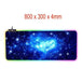 Super-Glow LED Anti-Slip Large Gaming Pad - Indigo-Temple