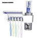 Anti-Bacterial UV Toothbrush Sterilizer and Toothpaste Dispenser - Indigo-Temple