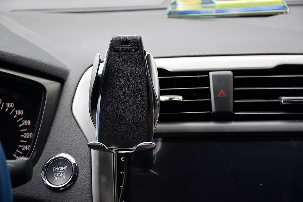 Electric-Auto Grip Phone Cradle and Qi Wireless Charger - Indigo-Temple
