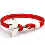 HOMOD™ Nautical Hook Unisex Rope Bracelet - Indigo-Temple