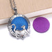 Essential Oil / Perfume Diffusing Locket Necklace - Indigo-Temple