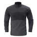 AlphArmor® Multi-Fabric Tactical Combat Shirt - Indigo-Temple