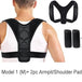 YOSYO™ Back/Shoulder Posture Support Brace - Indigo-Temple