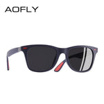 AOFLY™ Ultra-Light TR90 Unisex Polarized Sunglasses - Indigo-Temple