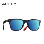 AOFLY™ Ultra-Light TR90 Unisex Polarized Sunglasses - Indigo-Temple