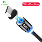 3A Magnetic High-Speed Charging Cable - Indigo-Temple