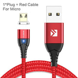 3A High-Speed Magnetic Charging Cable (Micro-USB/Type-C/Apple) - Indigo-Temple