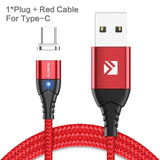 3A High-Speed Magnetic Charging Cable (Micro-USB/Type-C/Apple) - Indigo-Temple