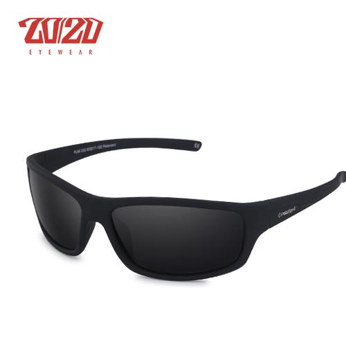 20/20™ Polarized Anti-Glare Sporty Sunglasses - Indigo-Temple