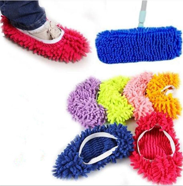AMAZING MOP SLIPPERS - Indigo-Temple