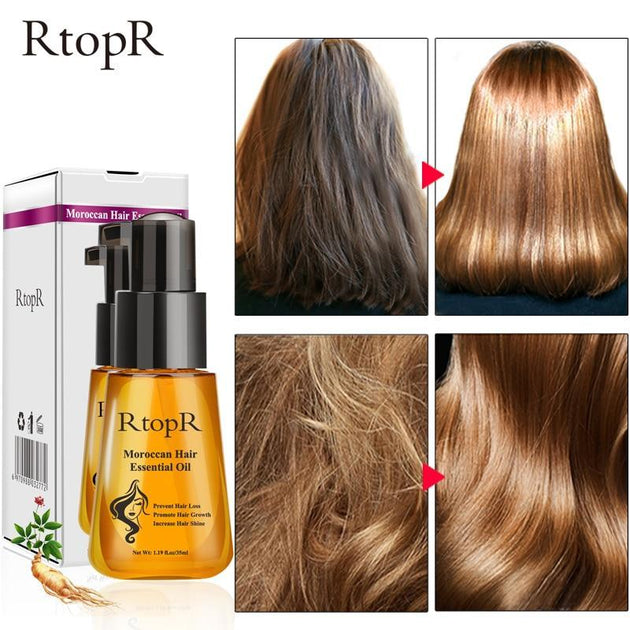 RtopR™ Moroccan Hair Growth and Restoration Essential Oil - Indigo-Temple