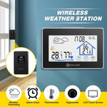 DIGOO™- Touchscreen Weather Station & Smart Clock - Indigo-Temple