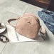 GoldCrown™ Zip-Up Compact Leather Purse - Indigo-Temple