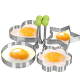 Stainless Steel Fried Egg/Pancake Shaper - Indigo-Temple