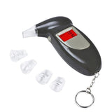 Professional Key Chain Digital Breath Alcohol Tester - Indigo-Temple