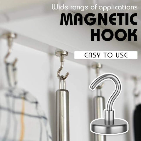 Heavy Duty Magnetic Hooks (4pcs)