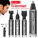 4 In 1 Rechargeable Electric Shaver & Trimmer Set - Indigo-Temple