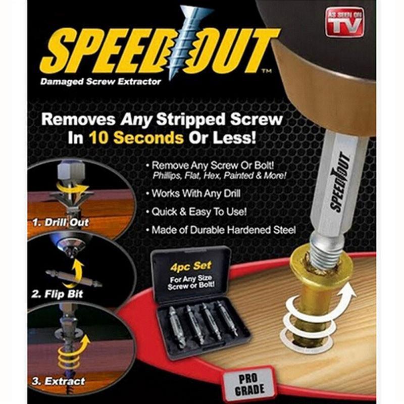 SPEEDOUT - Broken Screw\Bolt Remover - Indigo-Temple