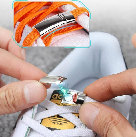 No-Tie™ Magnetic Lock Elastic Shoe Laces