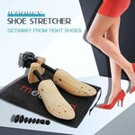 ExpandMaster™ Expandable Wooden Shoe Stretcher