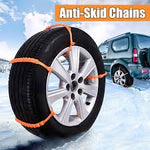Emergency Anti-skid Car Snow Chains (10Pcs)