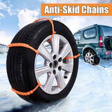 Emergency Anti-skid Car Snow Chains (10Pcs)