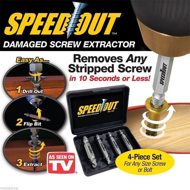 SPEEDOUT - Broken Screw\Bolt Remover - Indigo-Temple