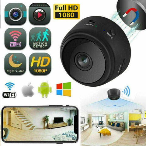SpyEye™ 1080P HD WIFI Remote Control Portable Magnetic Mini Camera