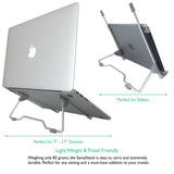 Folding Portable Laptop & Tablet Stand - Indigo-Temple