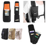Utility Molle Phone Pouch with Card Slots & Money Pockets - Indigo-Temple