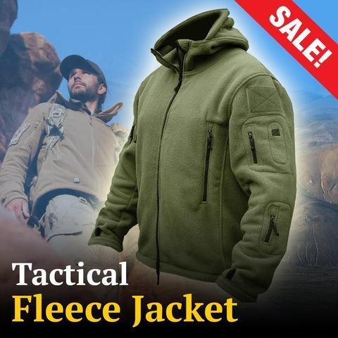 TACTICAL FLEECE JACKET (4 COLORS) - Indigo-Temple