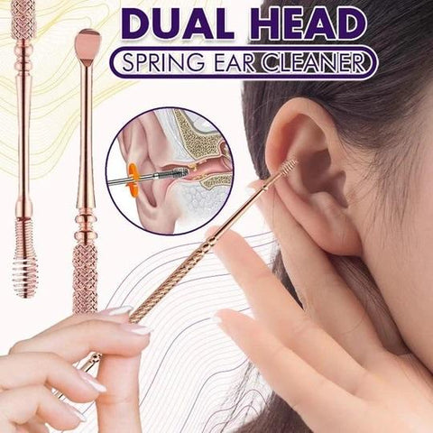 Dual Head Smart Spring Ear Cleaner (2pcs)