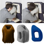 4-Mode Inflatable Travel Pillow - Indigo-Temple