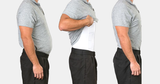 Men's Body Slimming Under-Vest - Indigo-Temple