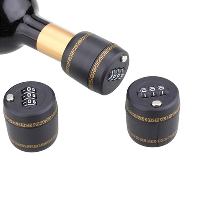 Wine Bottle Password Combination Lock - Indigo-Temple