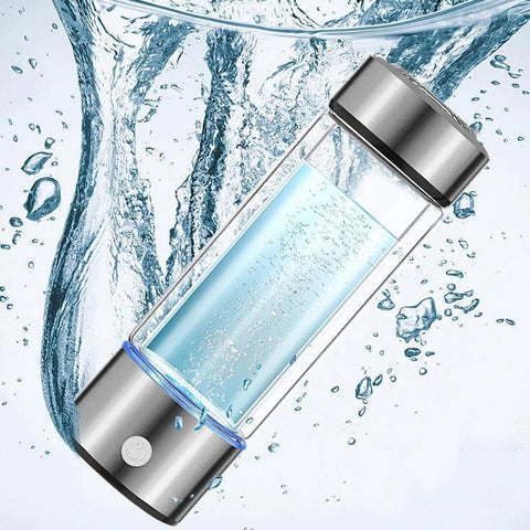 Japanese Titanium Self-Suficient Filtering and Purifier Water Bottle